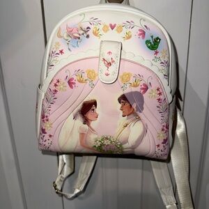 Danielle Nicole Disney Tangled Ever After Royal Wedding Backpack